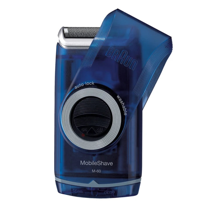 Braun M60b Mobile Battery Powered Electric Shaver for Men